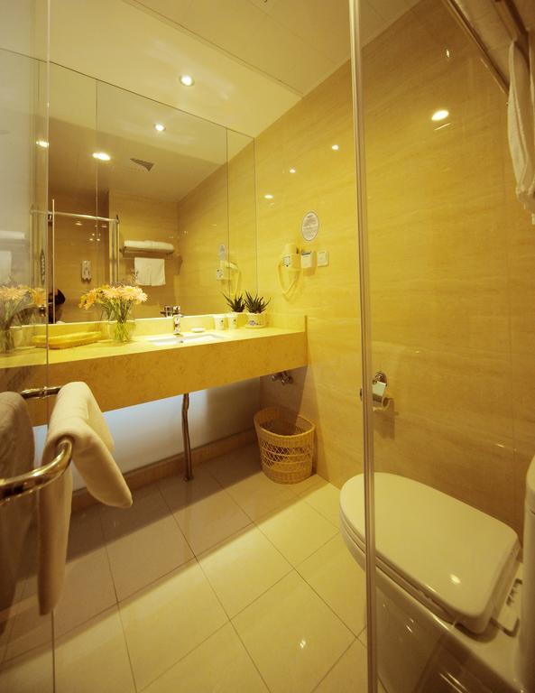 Greentree Inn Shanghai West Huaxia Road Metro Station Express Hotel Camera foto